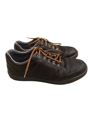 Keen Men's Brown Glenhaven Leather Sneakers 9.5